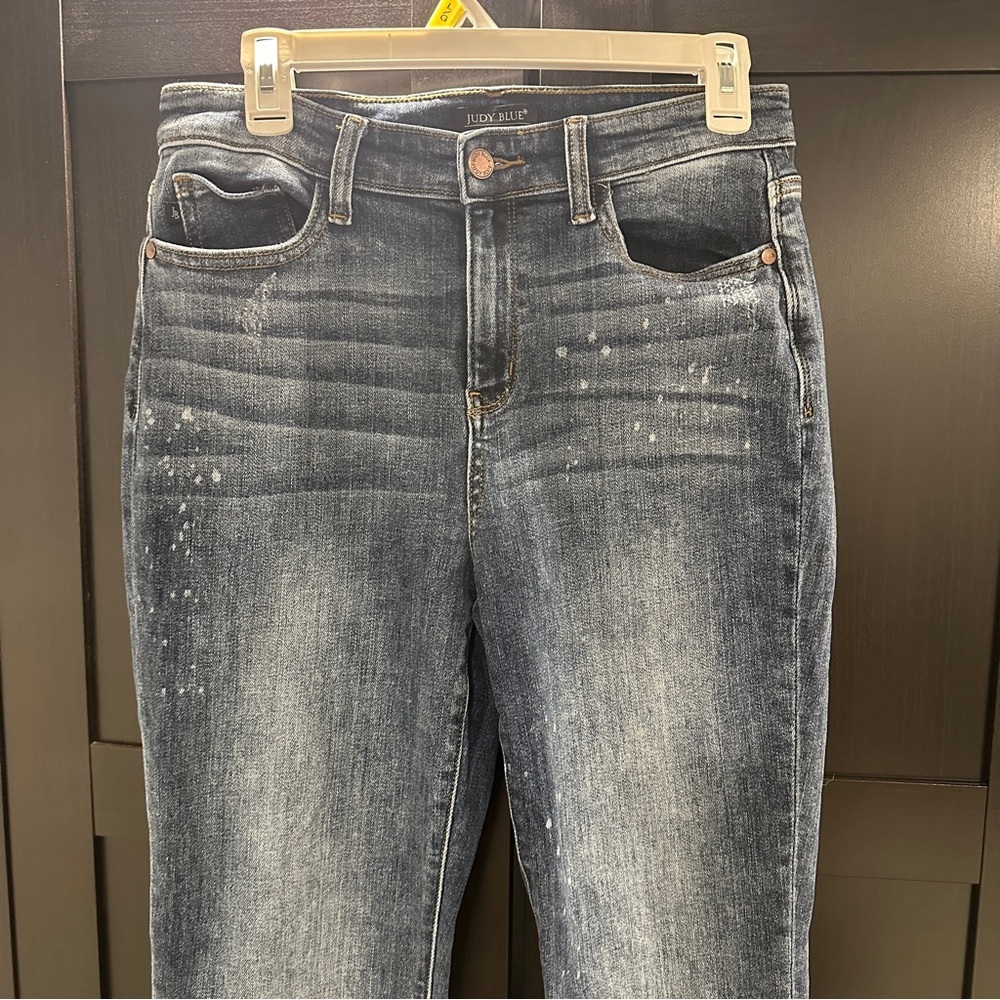 Judy Blue Boyfriend Fit Blue Jeans Denim Size 7/ 28 Women’s - Picture 4 of 14